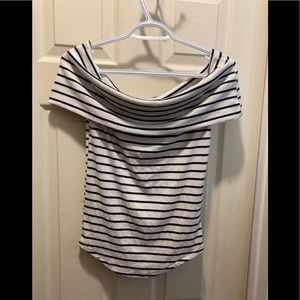 Free people we the free off the shoulder top large